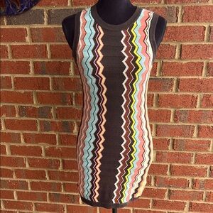 Colorful Missoni for Target Zigzag Sleeveless Dress